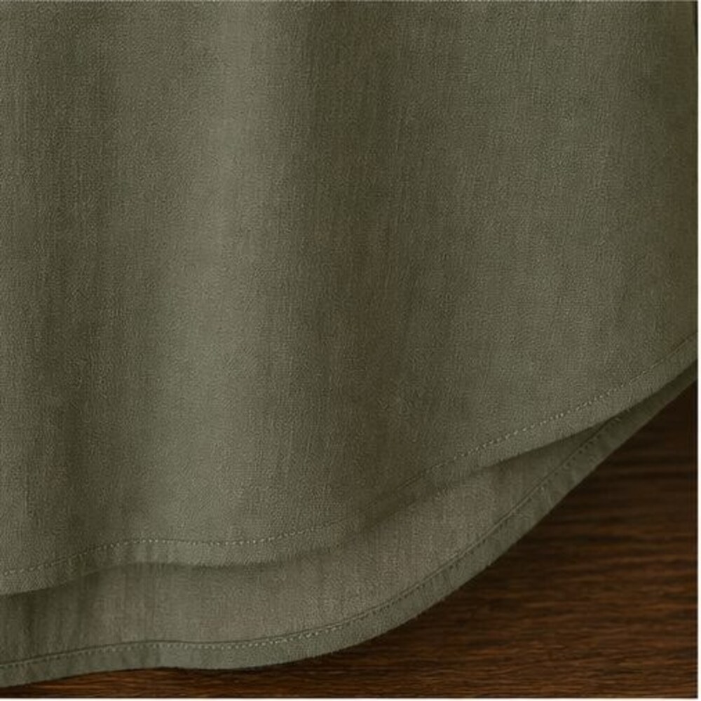 Olive Ruffle Blouse - Picture 6 of 6
